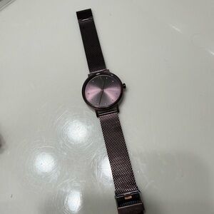 MVMT DOT Women’s Burgundy Watch